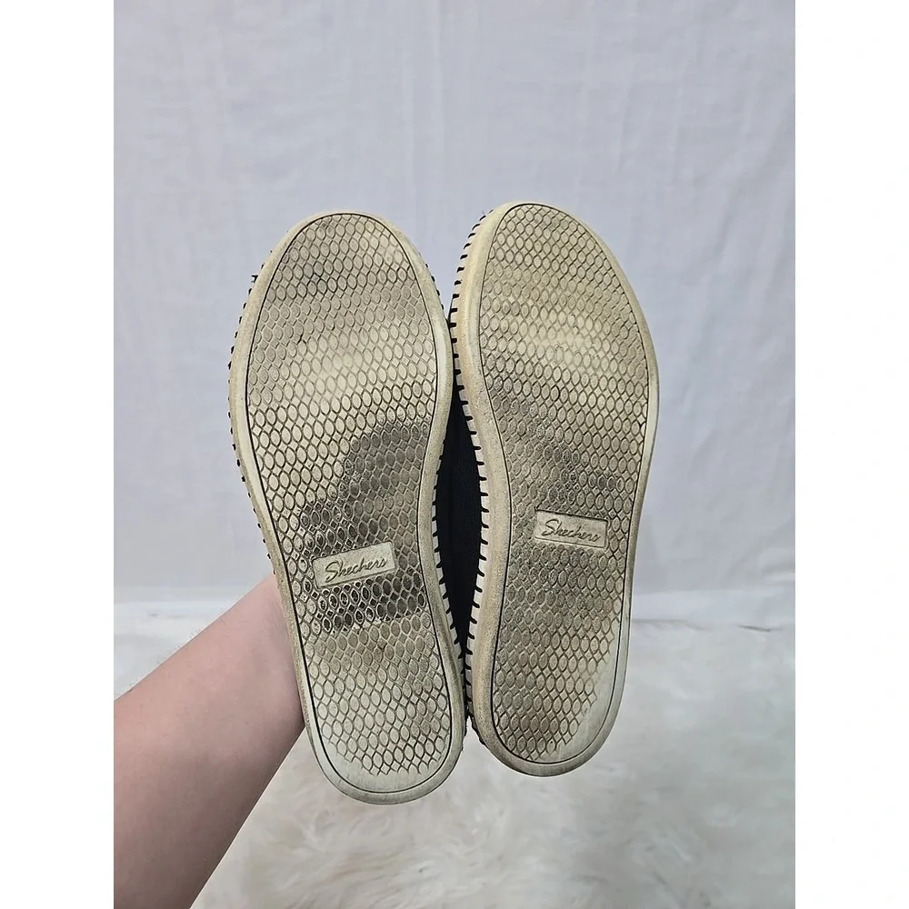 Skechers Stretch Fit‎ - Cora Women's Slip On Loafers Black US Size 8 Knit Pebble